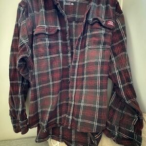 Wolverine Red and Black Plaid Shirt